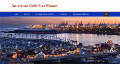 Desktop Screenshot of goldstarmanor.org